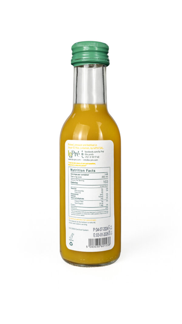 IRG00454 copy Orange Juice 250ml