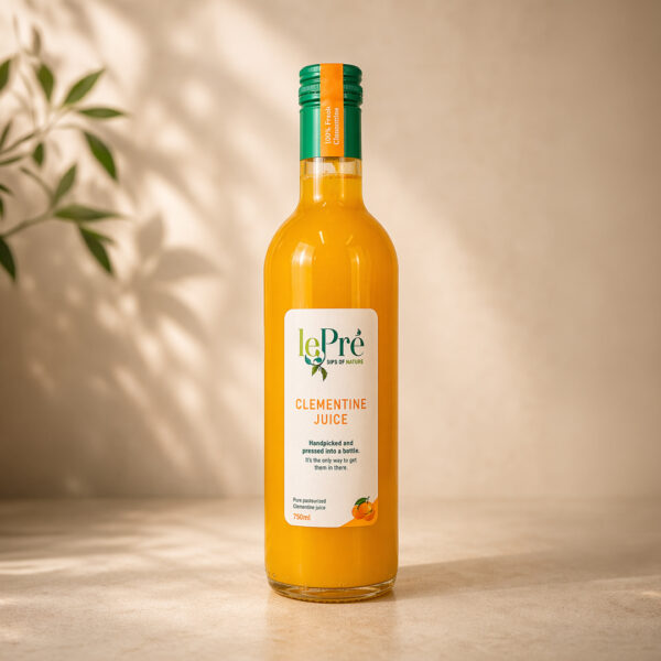Clementine Juice 750ml (6 Bottles)